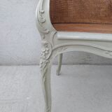 Salon Louis XV with double patinated cannage