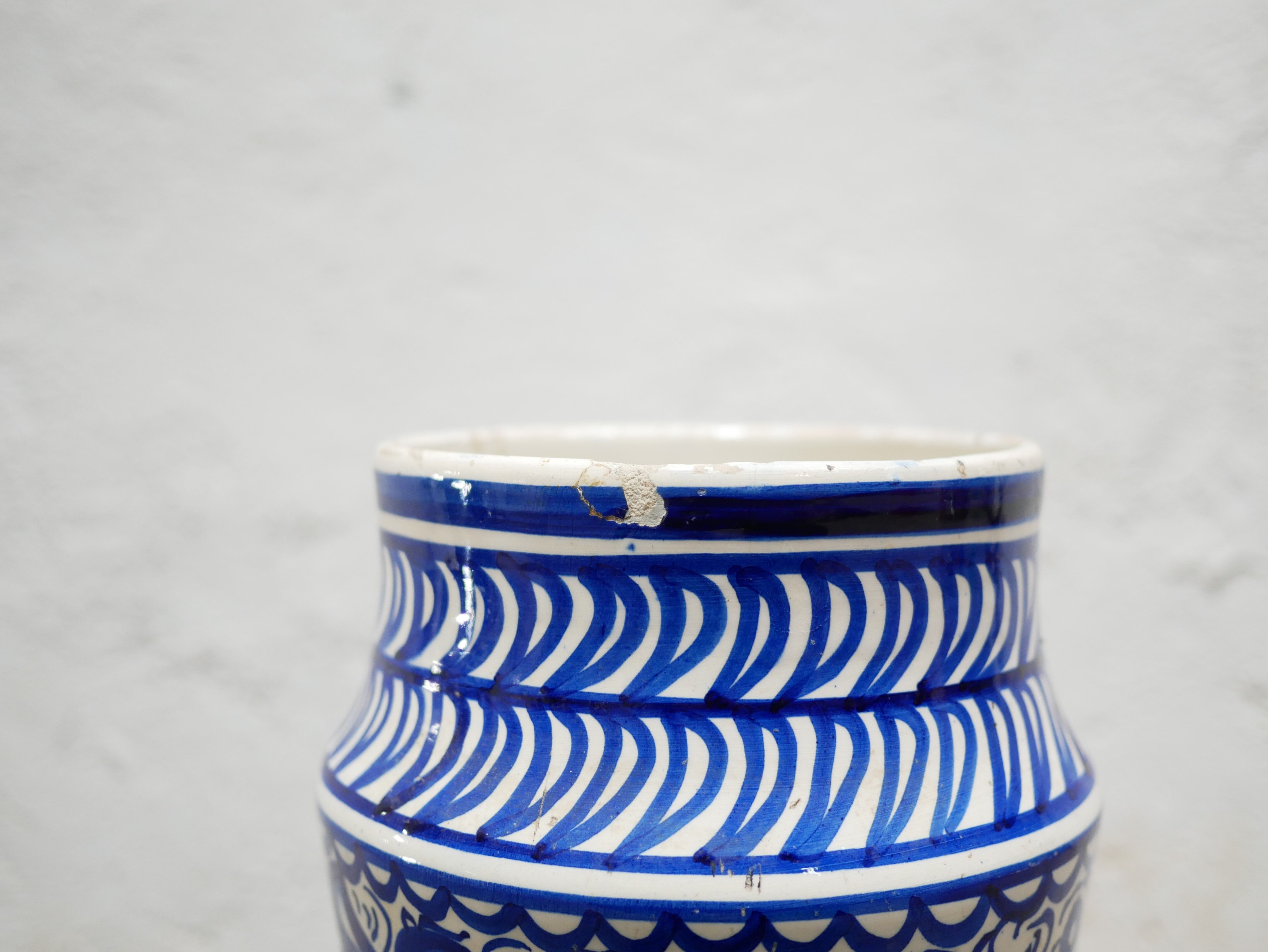 Vintage ceramic umbrella rack