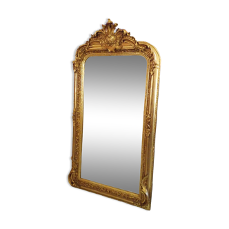 Miroir doré 85x160cm