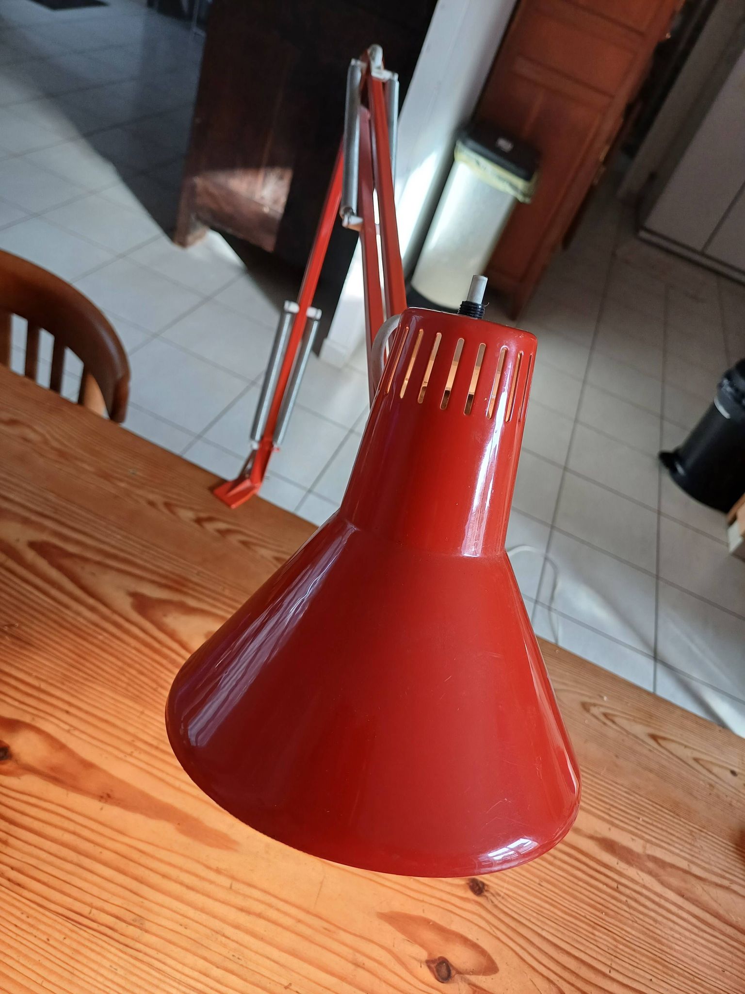 Lampe de Bureau Vintage Italien