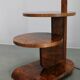 Art Deco floor lamp with shelves, Czechoslovakia, 1930s