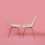 4 Herman Miller DSX chairs by Charles & Ray Eames 1970