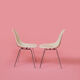 4 Herman Miller DSX chairs by Charles & Ray Eames 1970
