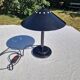 Lampe de bureau champignon Aluminor, années 80