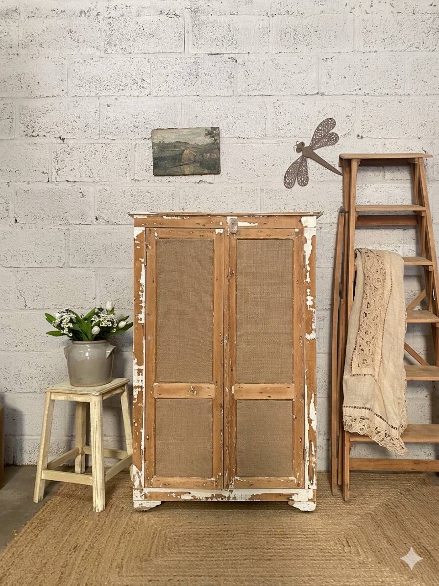 Armoire d'atelier relookée