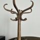 Baumann coat rack, swivelling parrot design from the 60s/70s in wood.