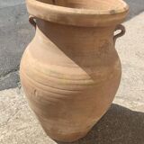 Terracotta garden jar