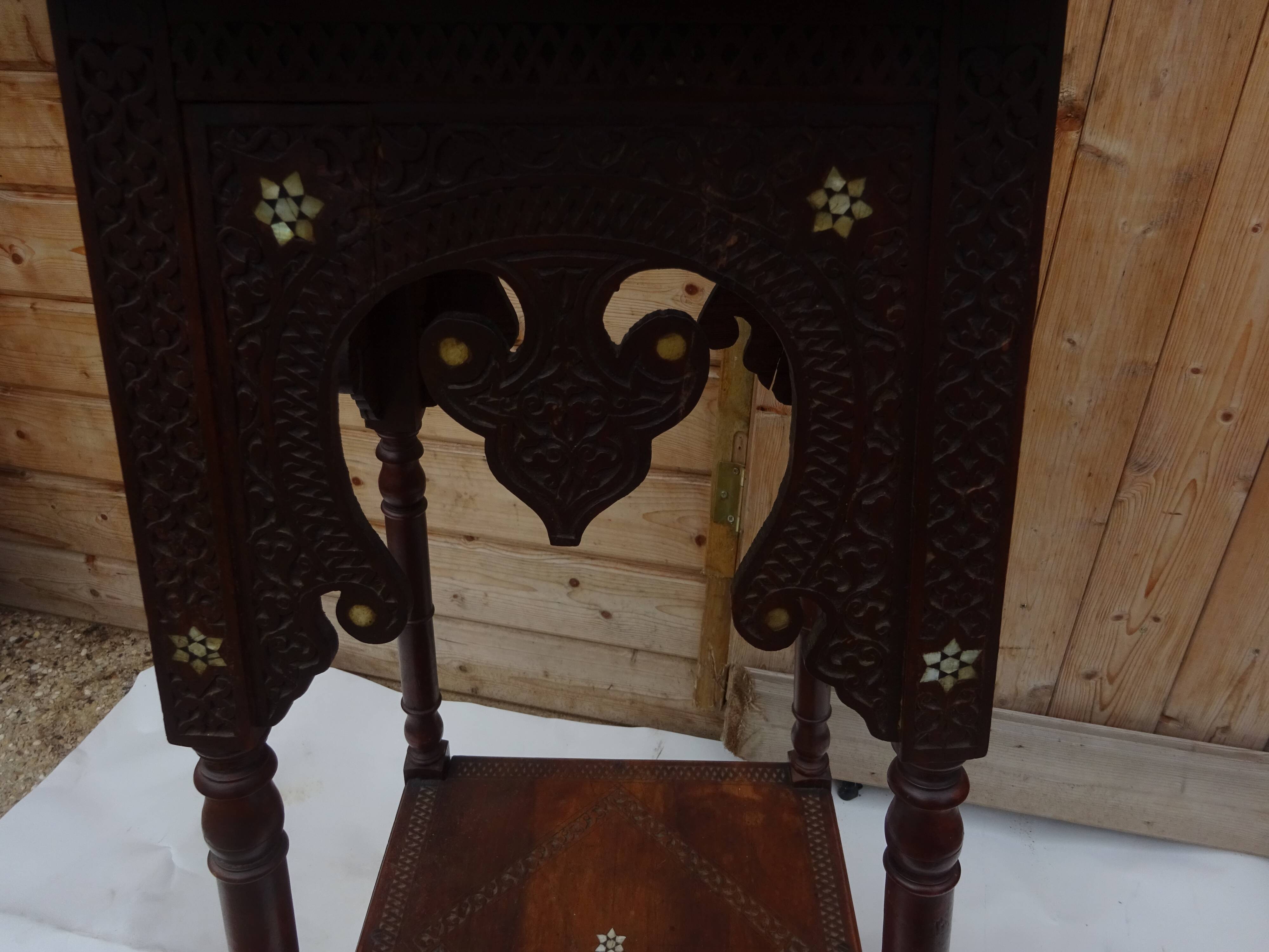 Syrian vintage harness in mother-of-pearl