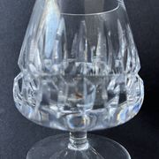Deux verres à alcool en cristal