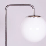 Restored Bauhaus Floor Lamp, Hynek Gottwald, Chrome-plated Steel, Czechia