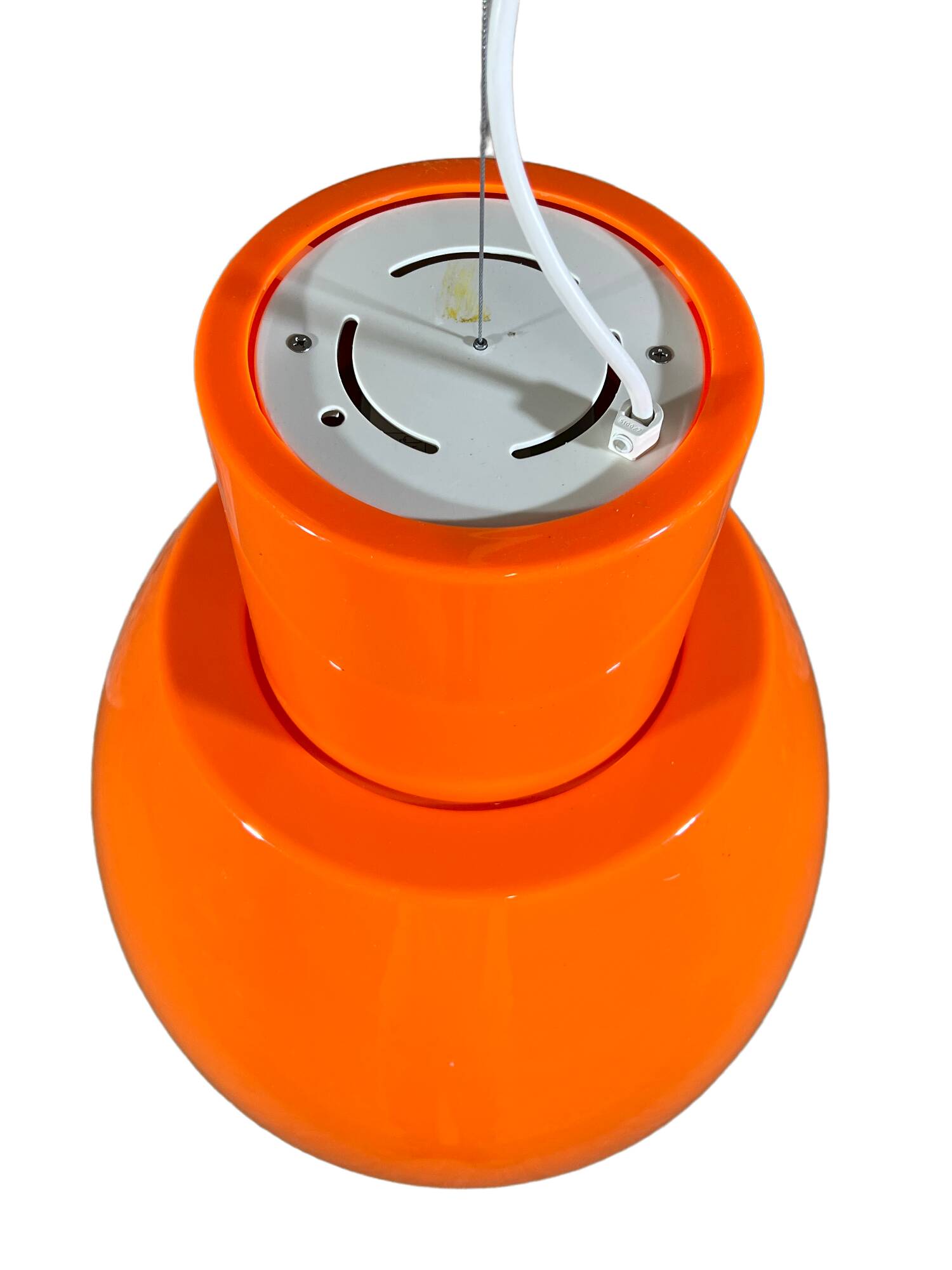 Pendant Lamp Orange Vintage Design - Lorosae- Reggiani - Alvaro Siza 90's