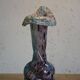 Pink and twisted blue vase