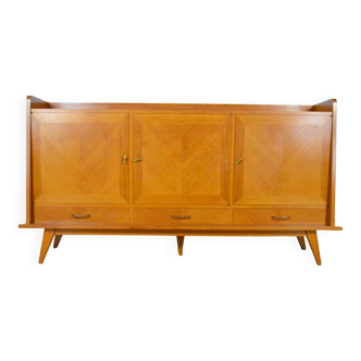 Enfilade in oak with compass feet 1950
