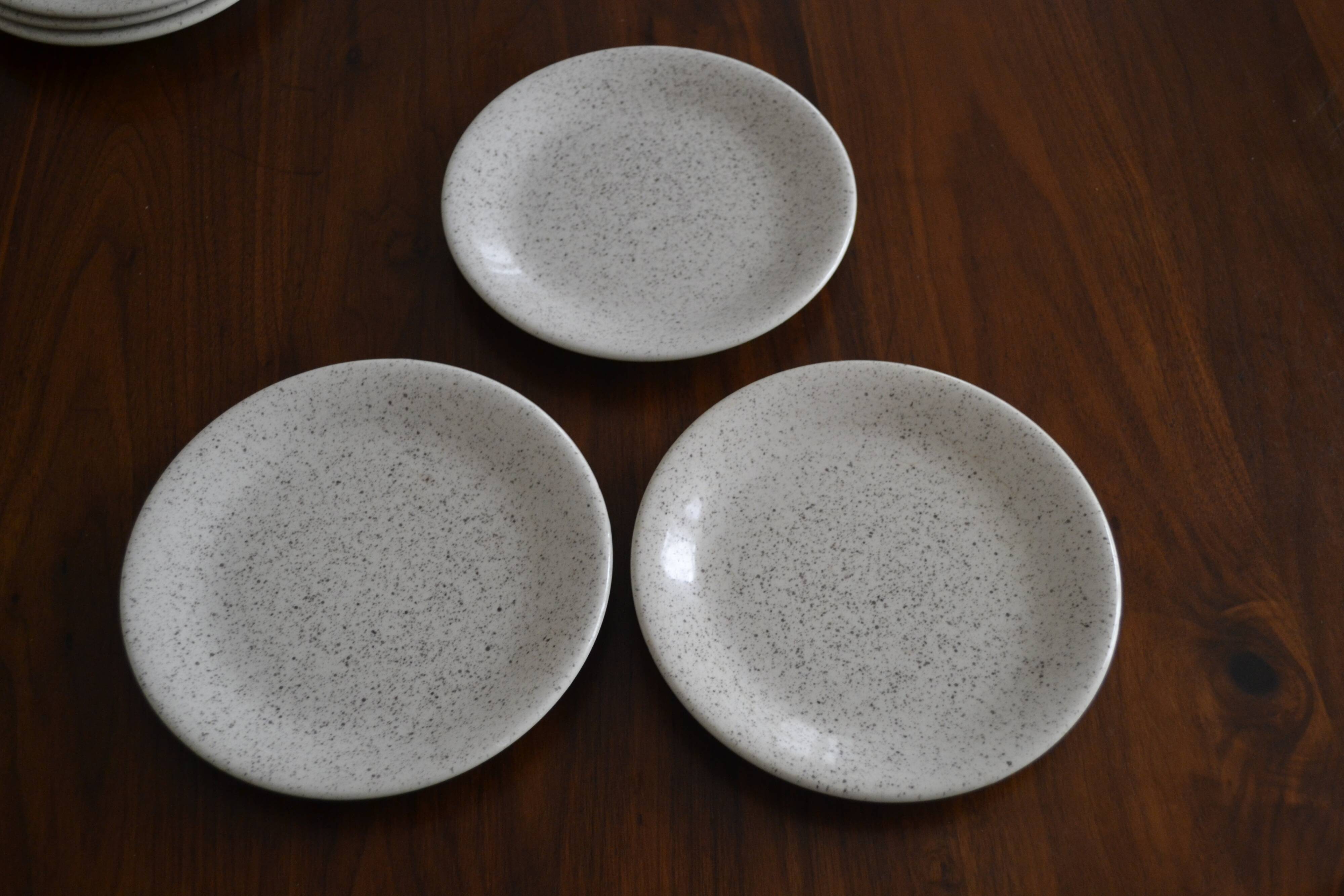 Set of 3 dessert plates Quadrifoglio