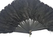 Art Deco Polish Austria feather fan, 1920s