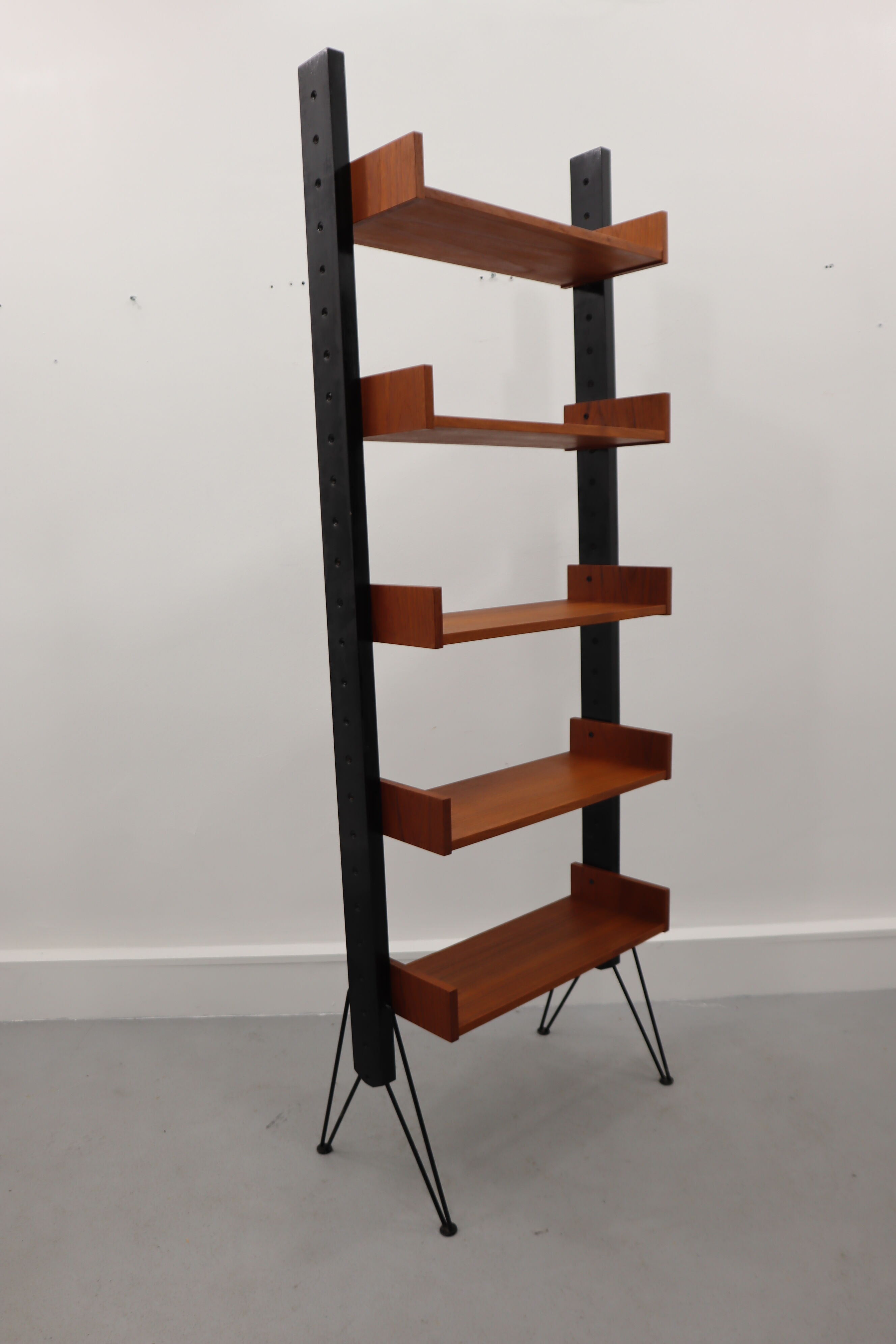 Scandinavian Teak Bookcase , 1960 s