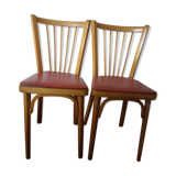 Paire de chaises Baumann