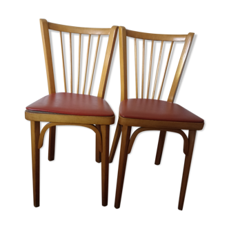 Paire de chaises Baumann