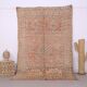 Peach Vintage Moroccan Rug 164 x 266 cm, Berber Wool Rug, Handmade Boho Rug