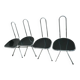 série de 4 chaises pliantes post-modernes par Niels Gammelgaard pour Ikea