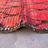 Red Boujad Moroccan rug - 95 x 235 cm