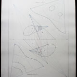 Study drawing Geometry Arts et Métiers 1907