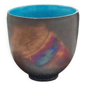 Grand bol en raku aux