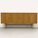 Buffet en chêne clair du milieu du siècle de WK Möbel, années 1970