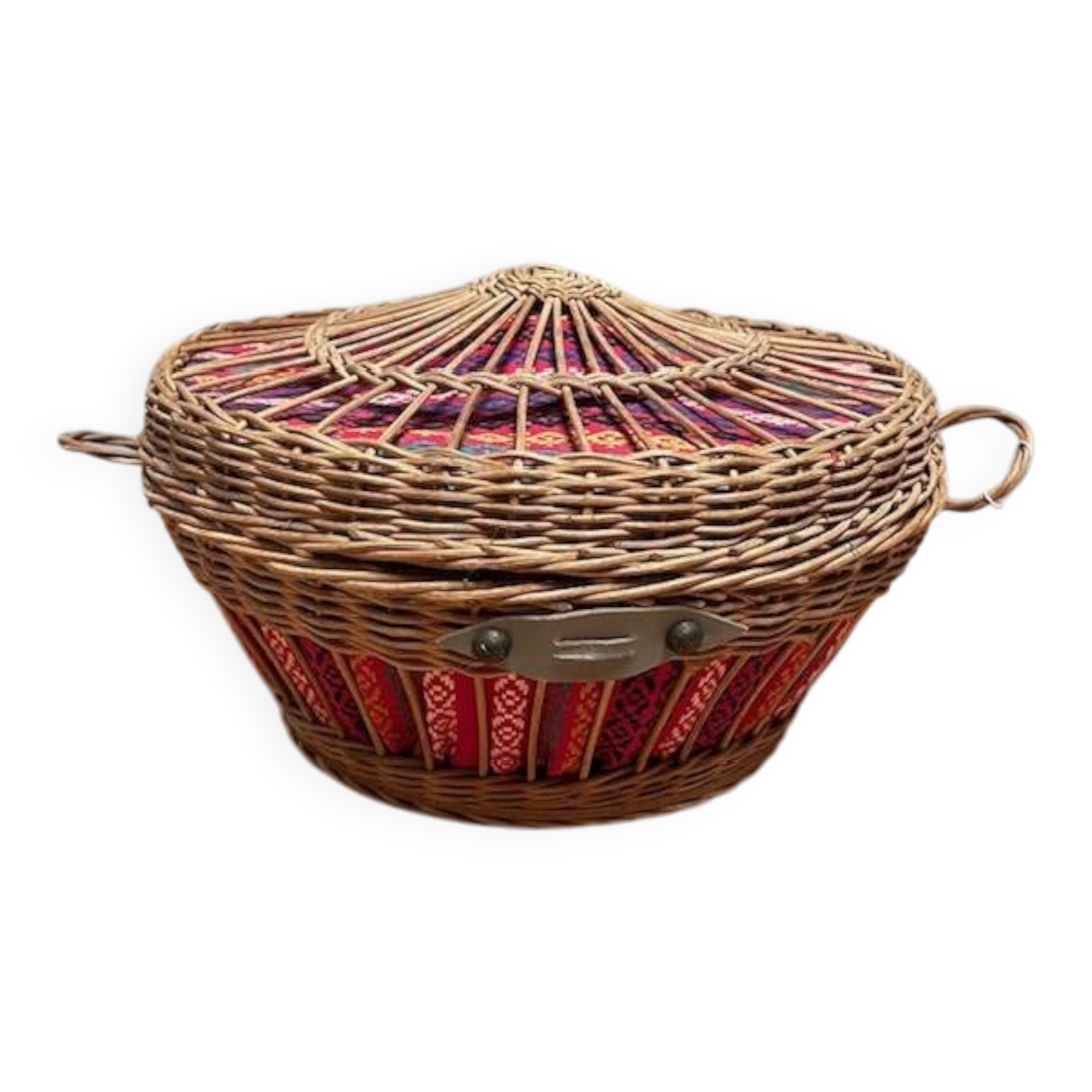 Sewing box - vintage basket