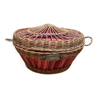 Sewing box - vintage basket