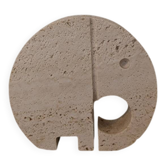 Travertine elephant, Fratelli Mannelli, Italy, 1970s