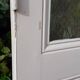 Communication door 1 translucent glass H233.5xL84.5cm old 20th century