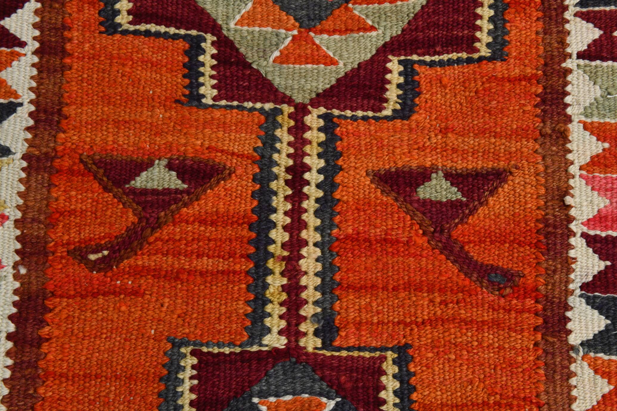 3x10 Vintage Kilim Runner Rug, 94x304Cm