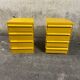 Yellow chest of drawers model 4601 by Simon Fussell for Kartell, 1970s