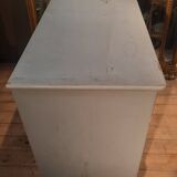 Louis Philippe style painted wooden chest of drawers