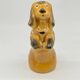 Pitcher / jug Dog / ceramic dachshund / slip / vintage