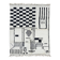 Tapis noir et blanc contemporain -  300 x 210 cm