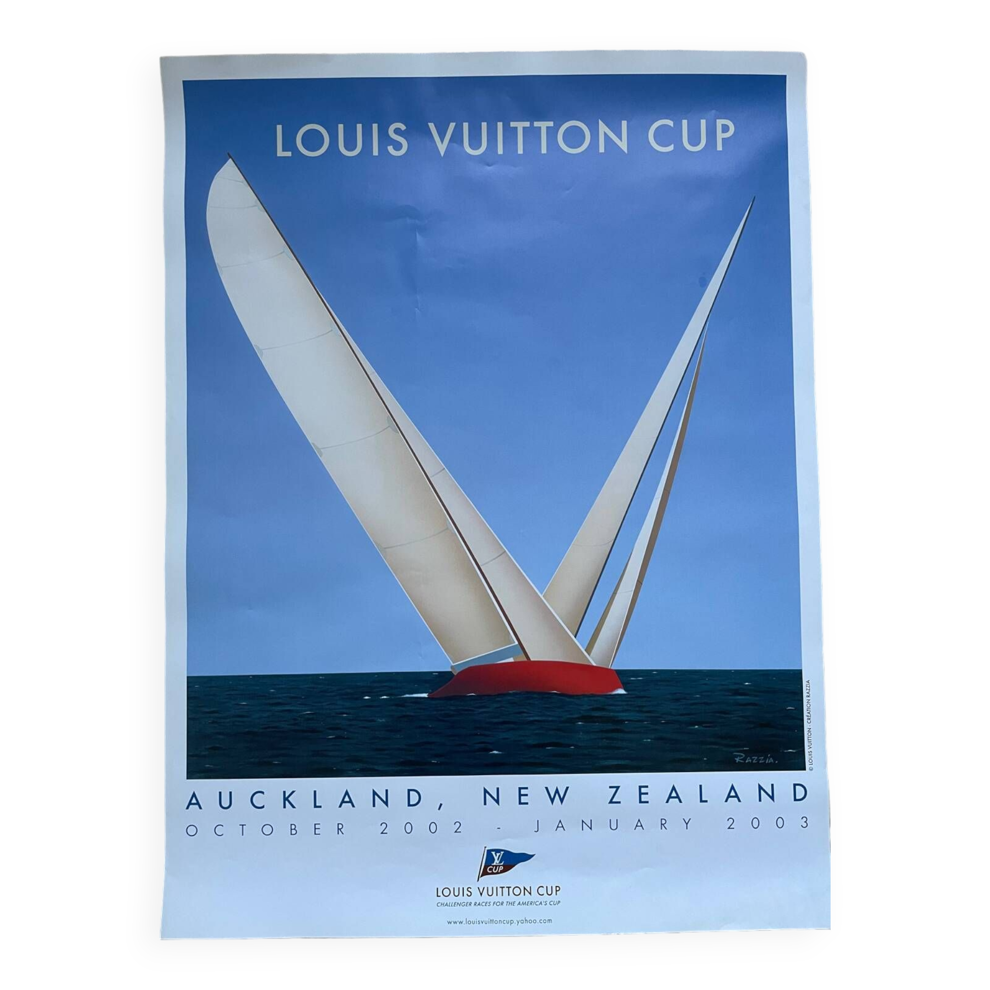 Louis Vuitton Cup Poster