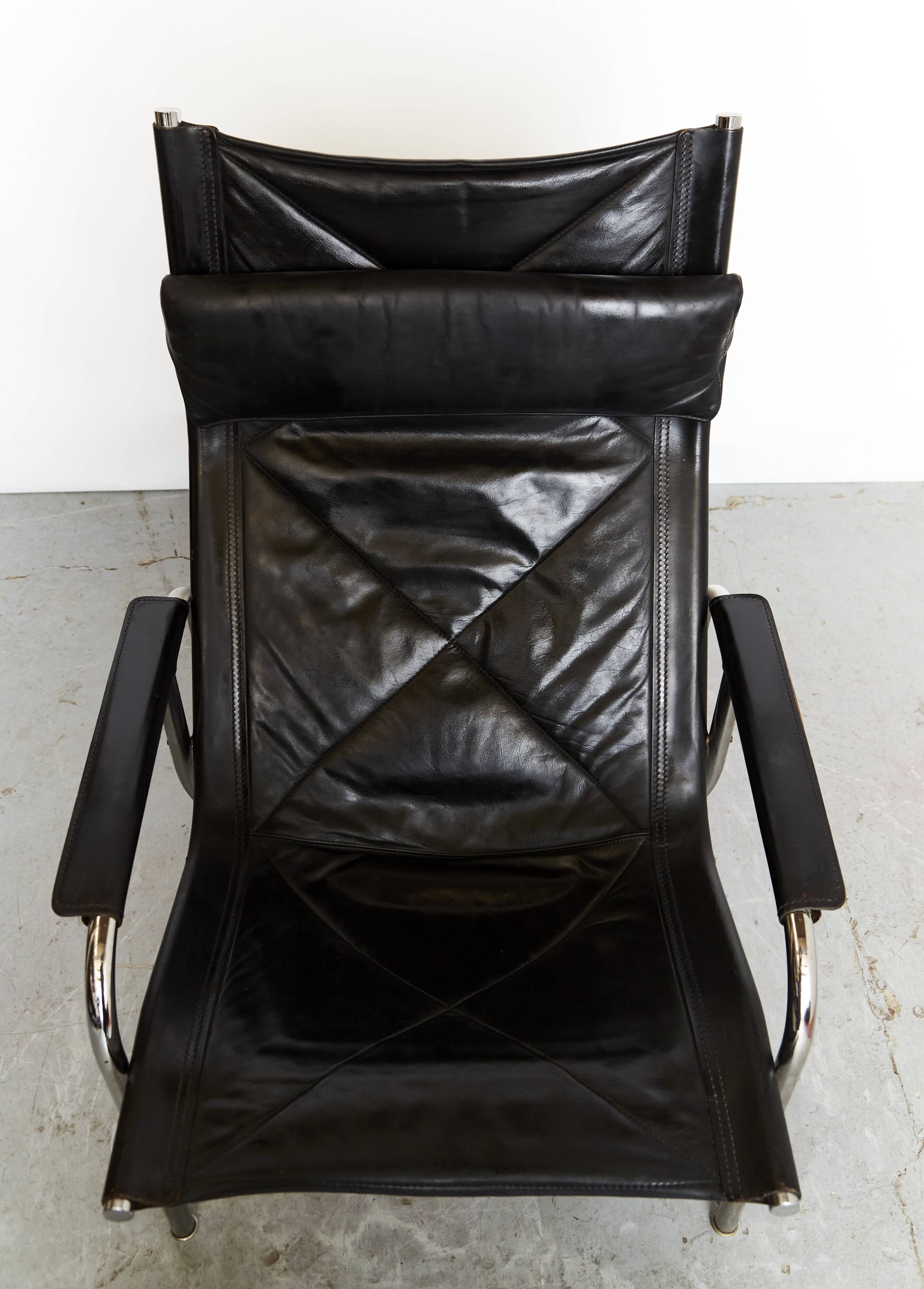 HE1106 et pouf HE1104 par Hans Eichenberger pour Strässle