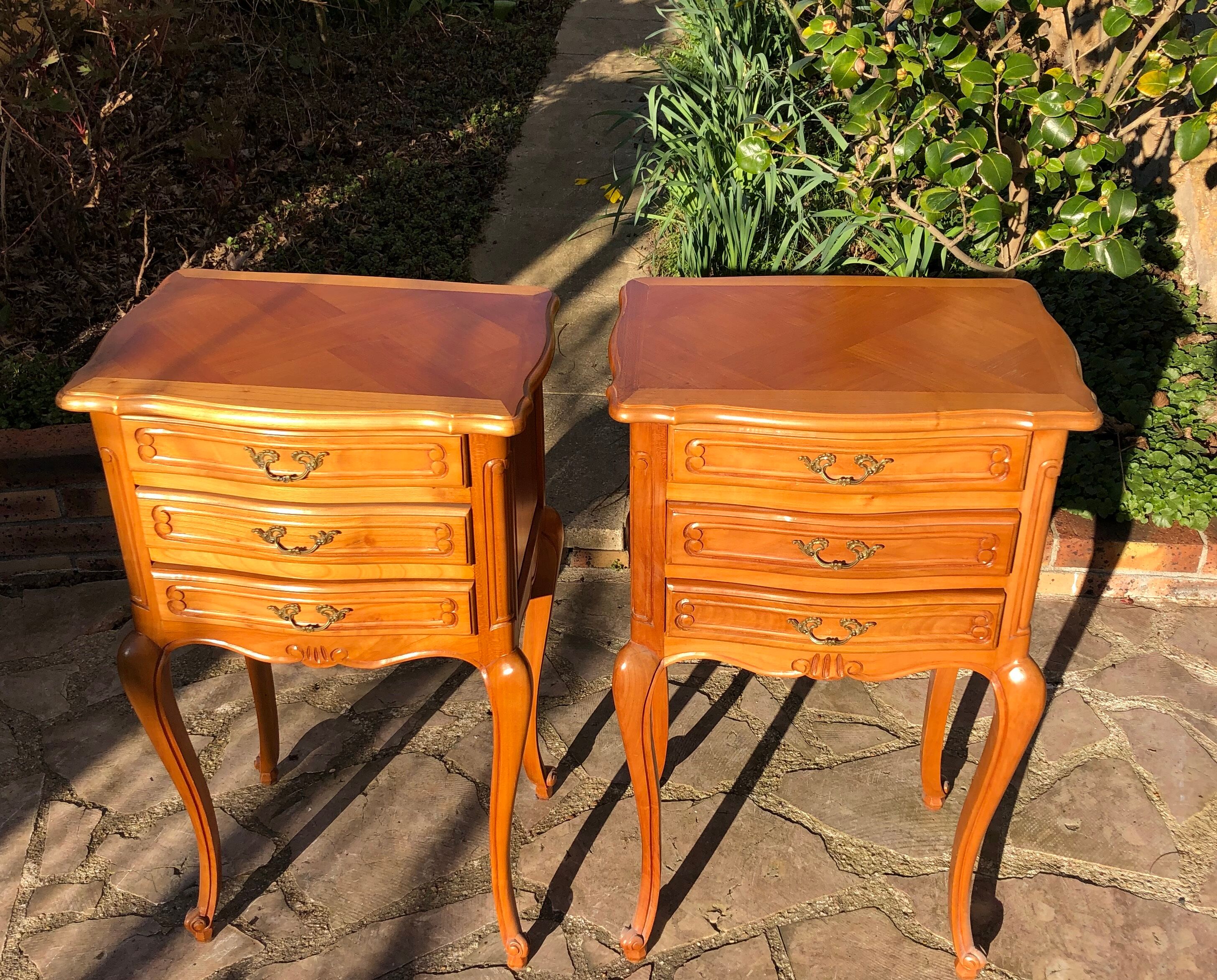 Pair of bedsides