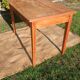 Table bureau bois brut