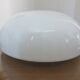 Pair of white opaline ceiling light 1970s
