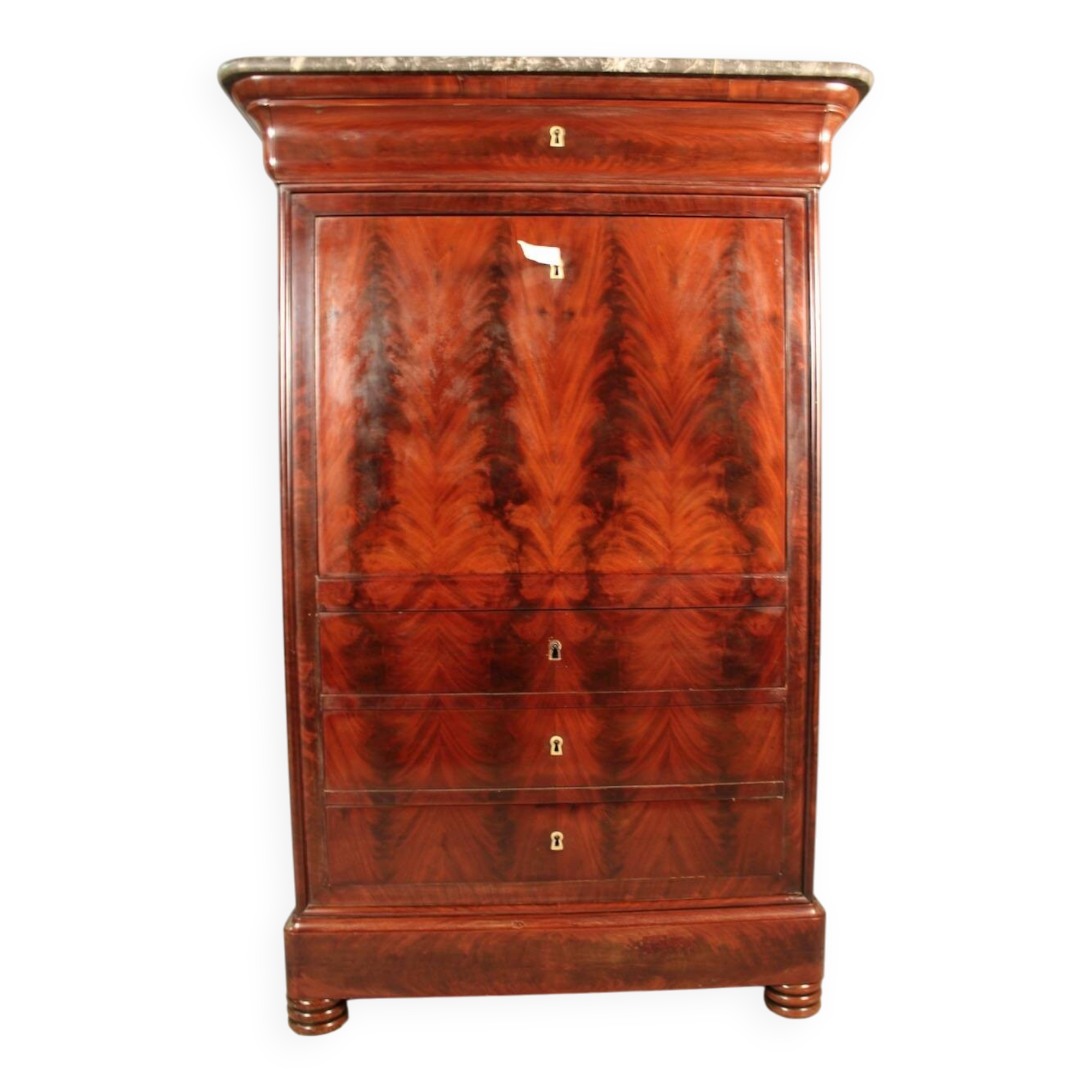Louis Philippe Period Mahogany Secretary