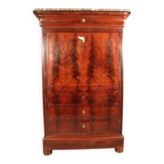 Louis Philippe Period Mahogany Secretary