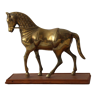 Statue horse massive brass