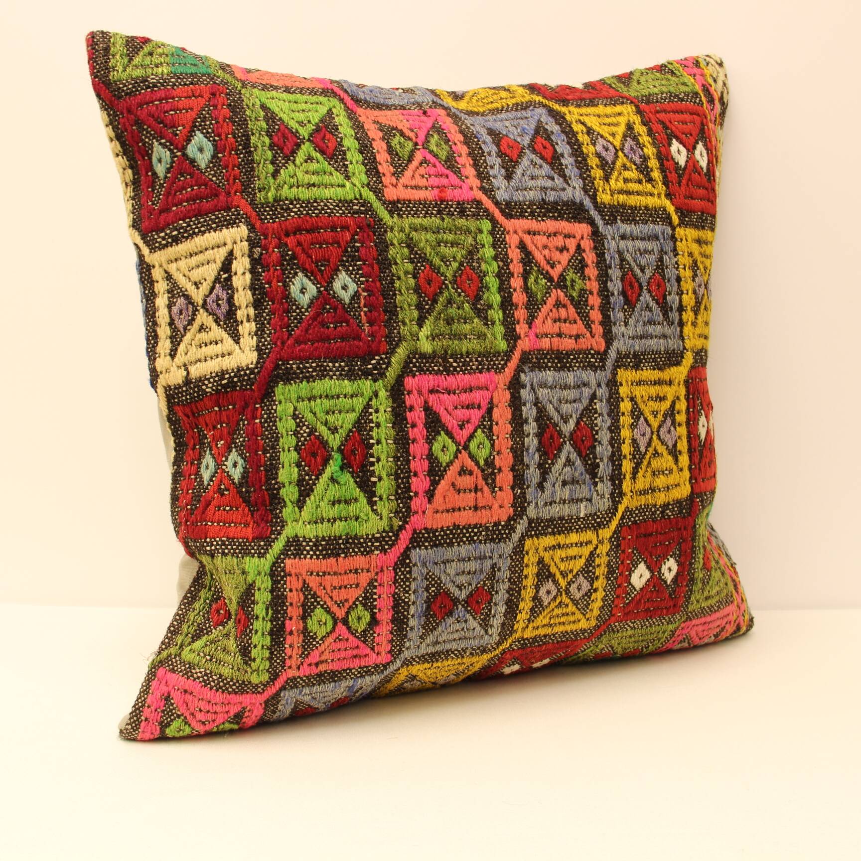 Turkish kilim cushion,60x60 cm,A-15