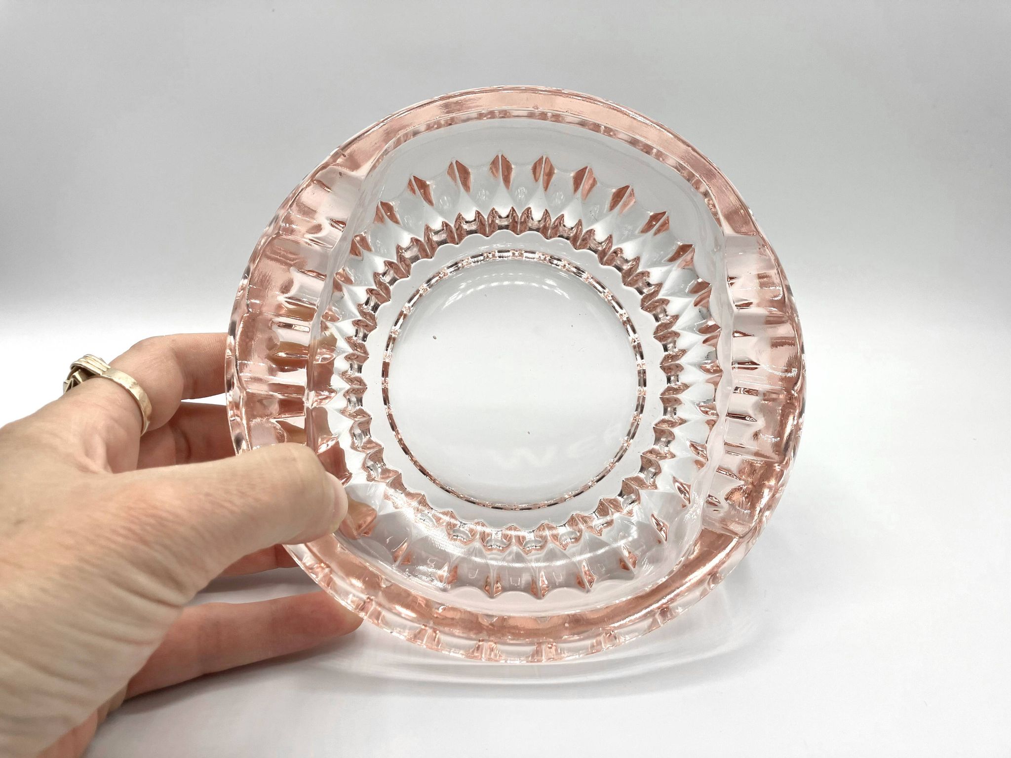 Sklo Union ashtray • Rudolfova Hut glassware • Jiri Zejmon design • 1960