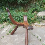 Vintage tripod coffee chair