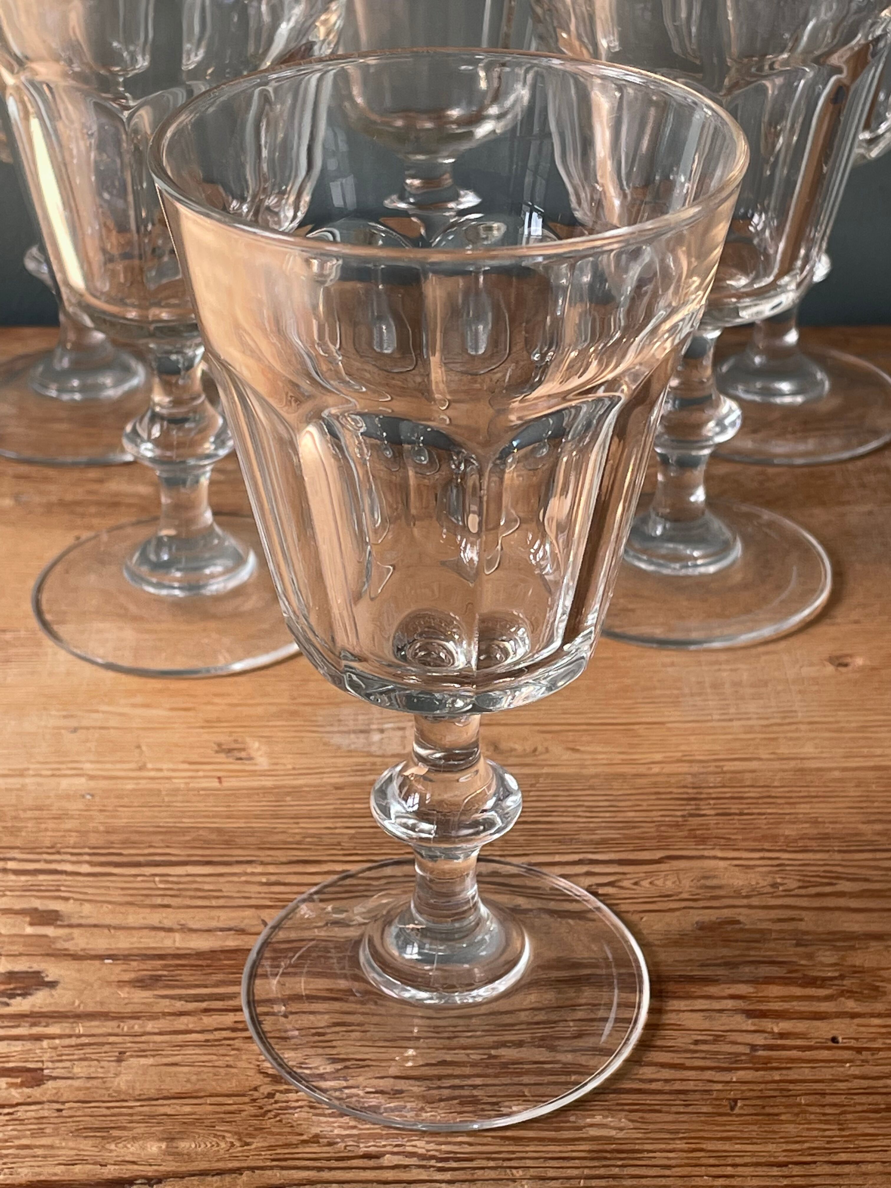 Lot de 6 verres à pieds Luminarc France