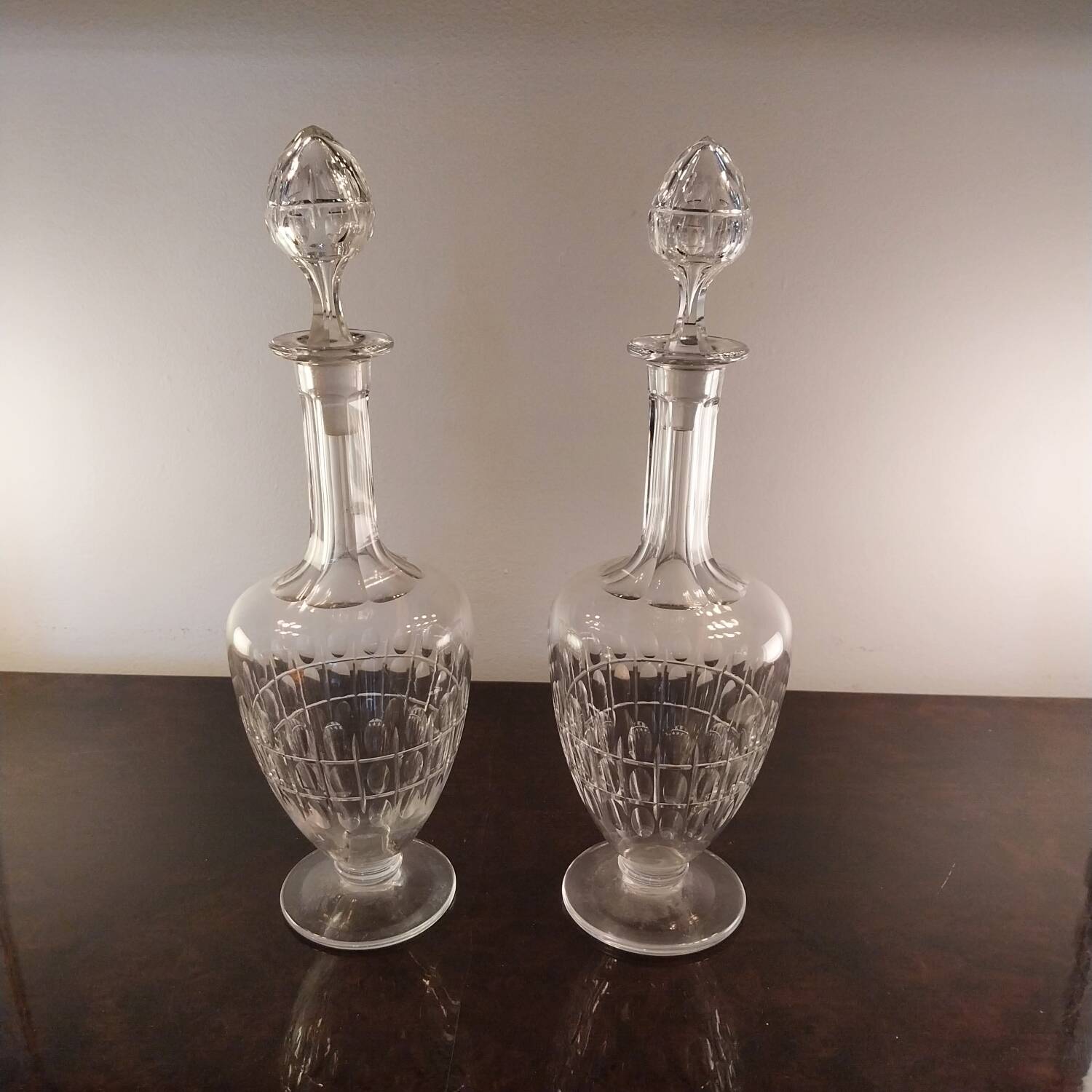 Crystal carafes
